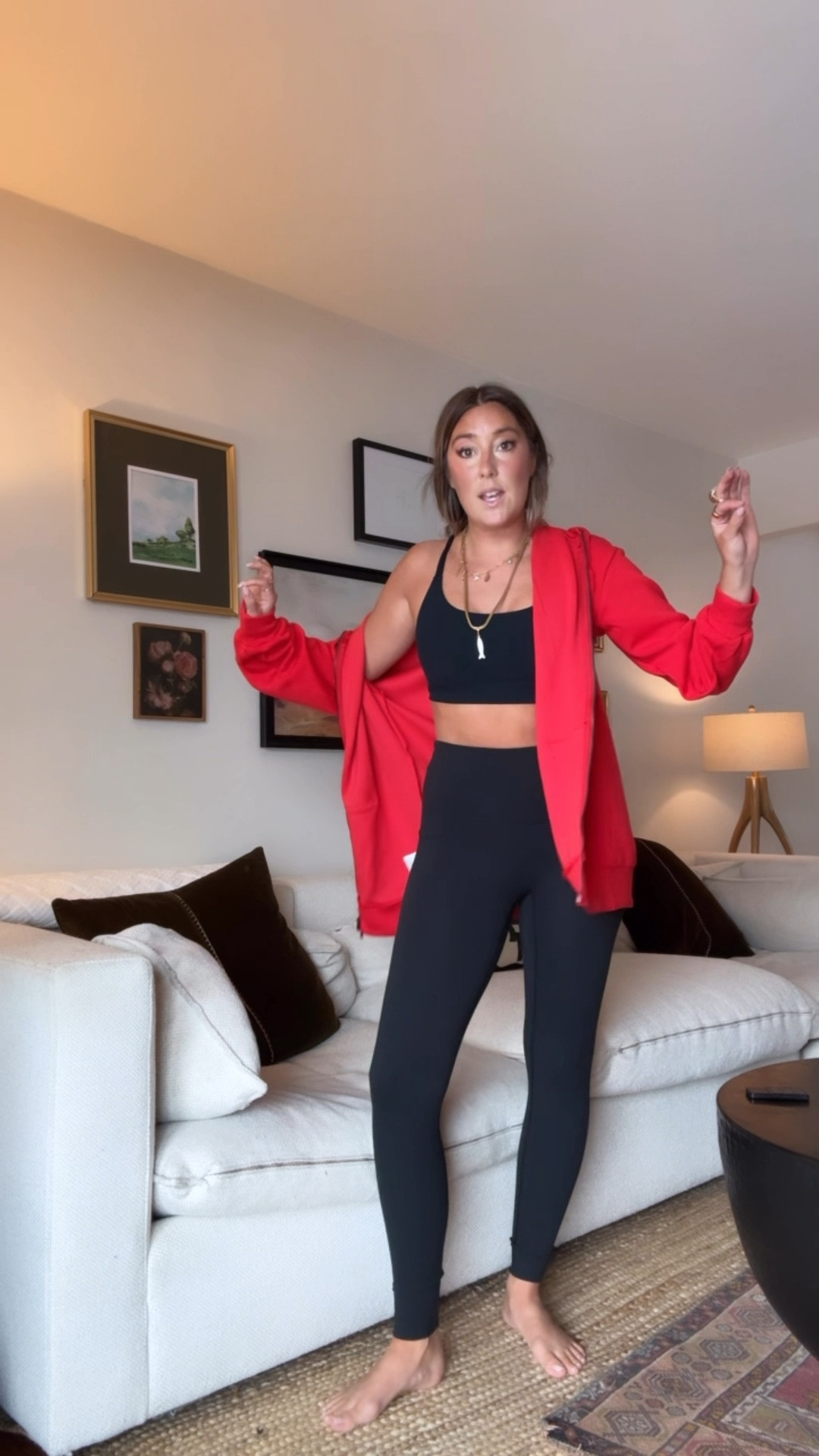 Promise you don’t need another pair of black leggings once you have these 🤍 @spanx #spanxpartner use code: CAITLYNXSPANX for 20% off !!!