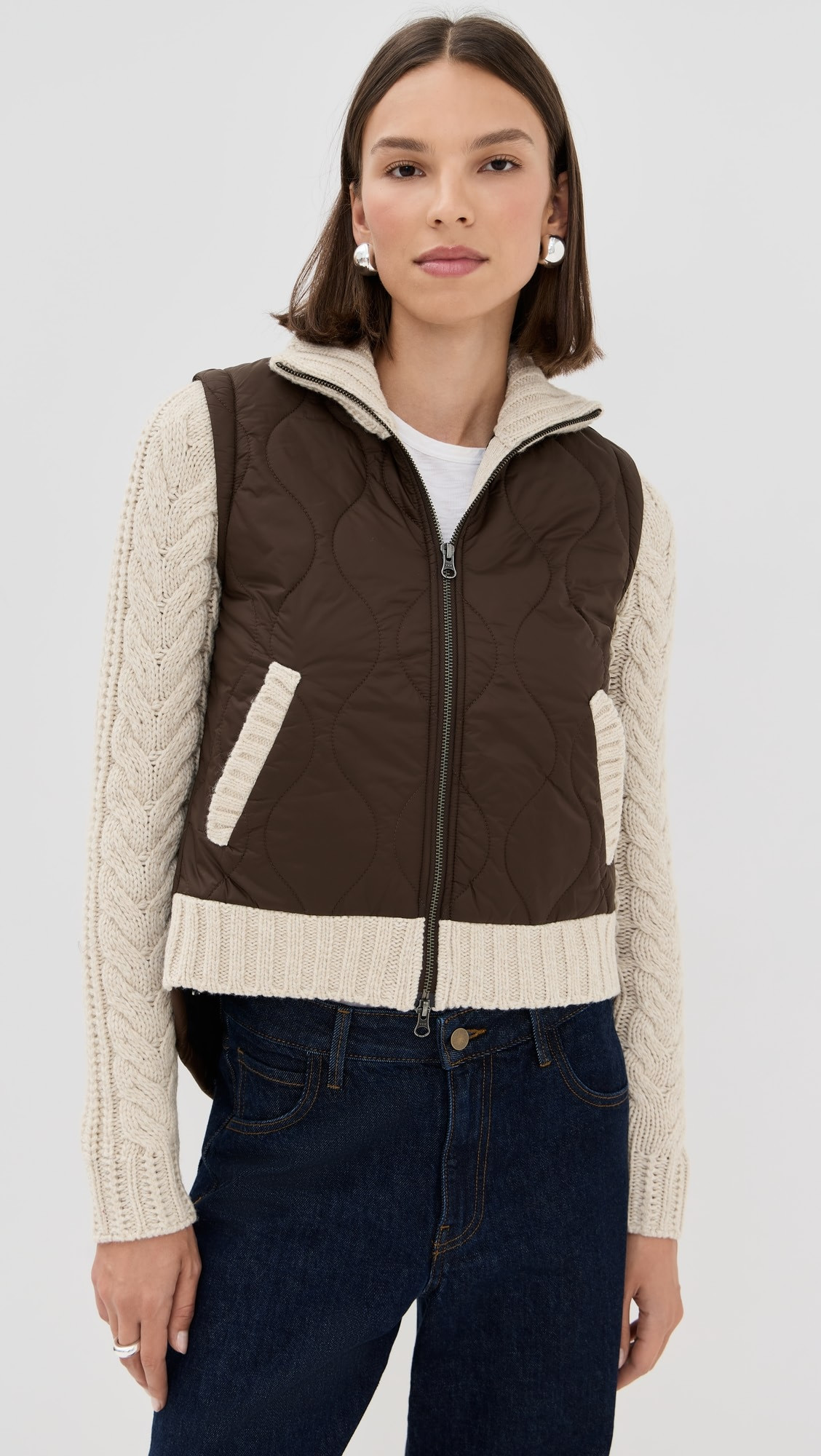 Patra Mixed Media Jacket | Shopbop