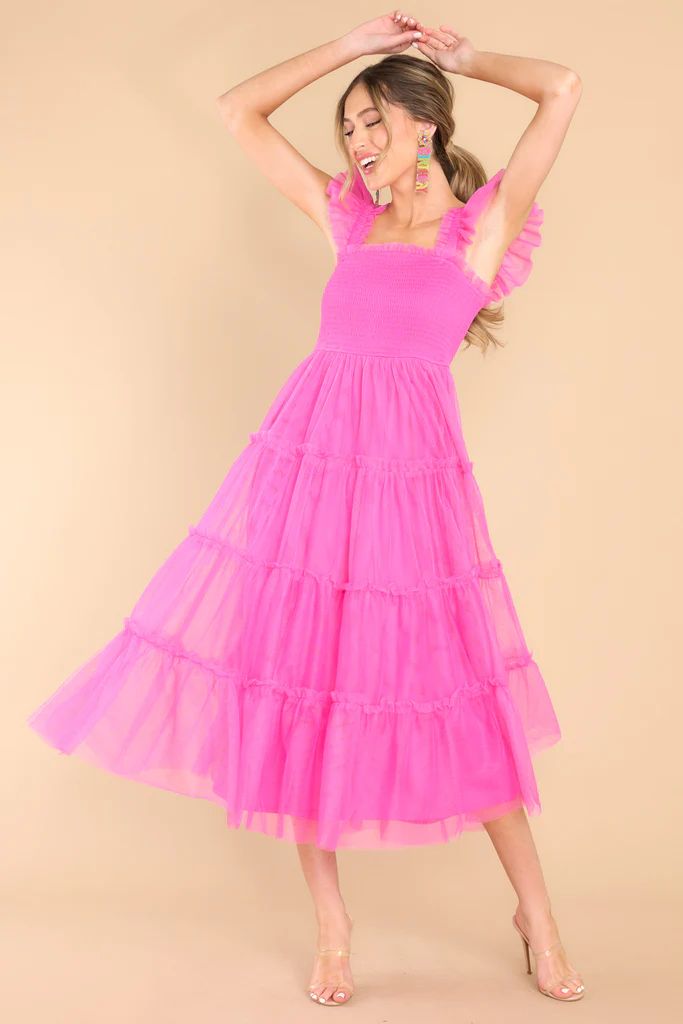 With You Forever Pink Tulle Dress Birthday Dress Party Dress #LTKU #LTKSeasonal #LTKstyletip   | Red Dress 