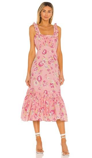 Weslan Dress in Pink Azaleas | Revolve Clothing (Global)