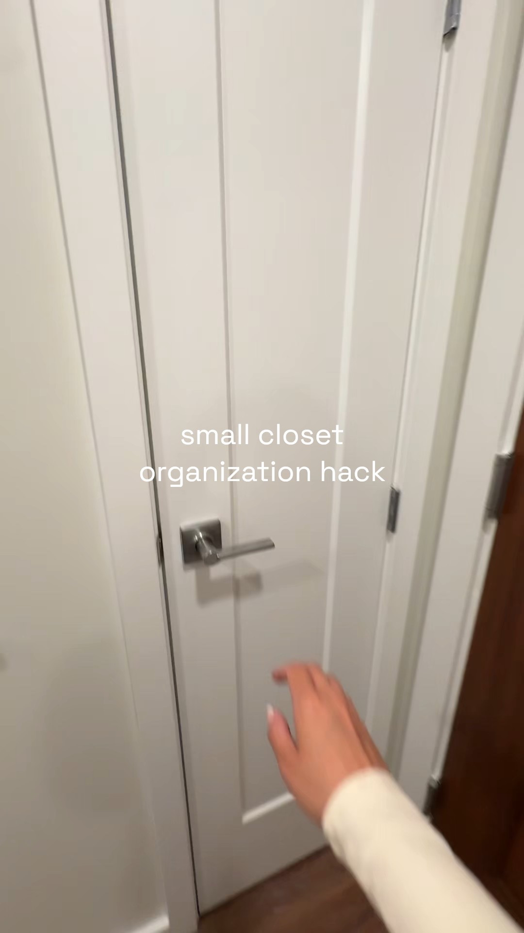 Best hack for organizing smaller closets — this slim over the door rack! I used it to organize all of my laundry and cleaning supplies ☺️

#LTKHome