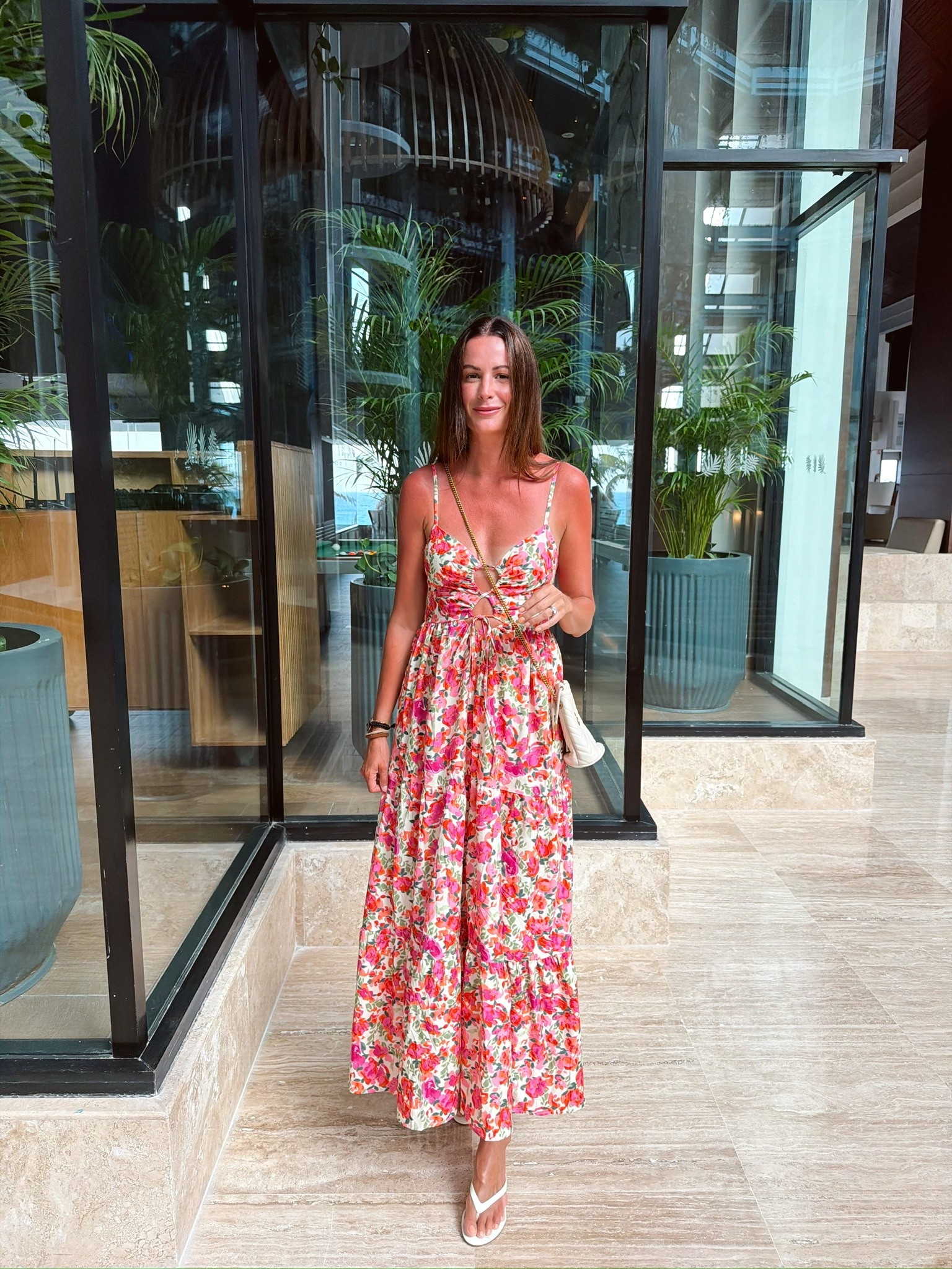 This stunning maxi dress is perfect for a date night or a beach vacation. I love the lace at front detail.

#LTKootd #LTKTall #LTKSaleAlert