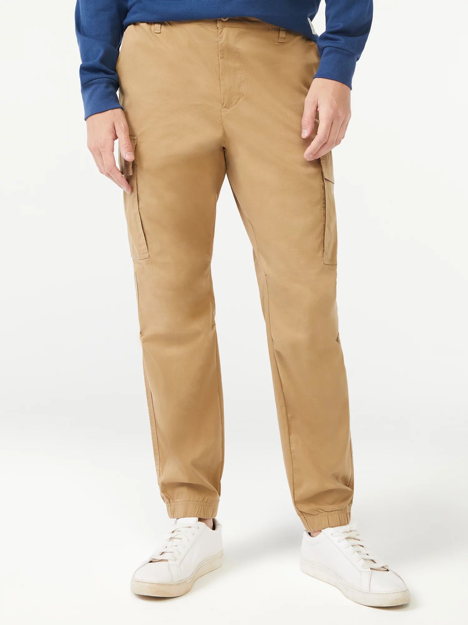 Free Assembly Men's Woven Cargo Joggers | Walmart (US)