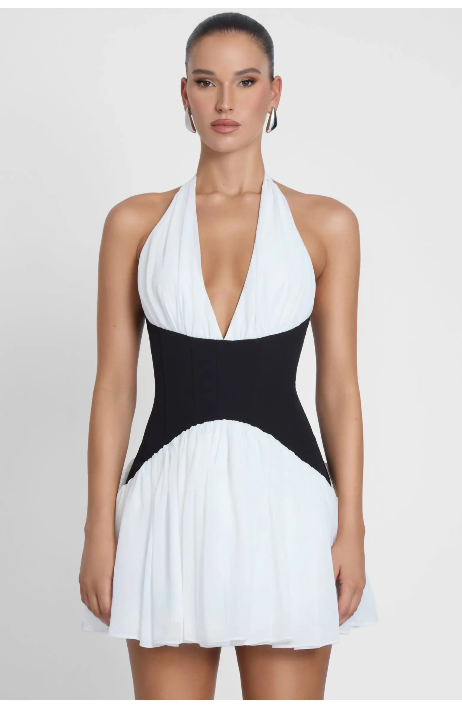 LEAU Harper Corset Mini Dress | Nordstrom | Nordstrom