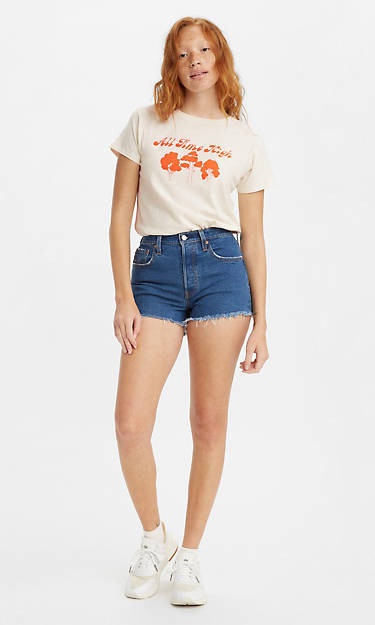 501® High Rise Women's Shorts | LEVI'S (US)