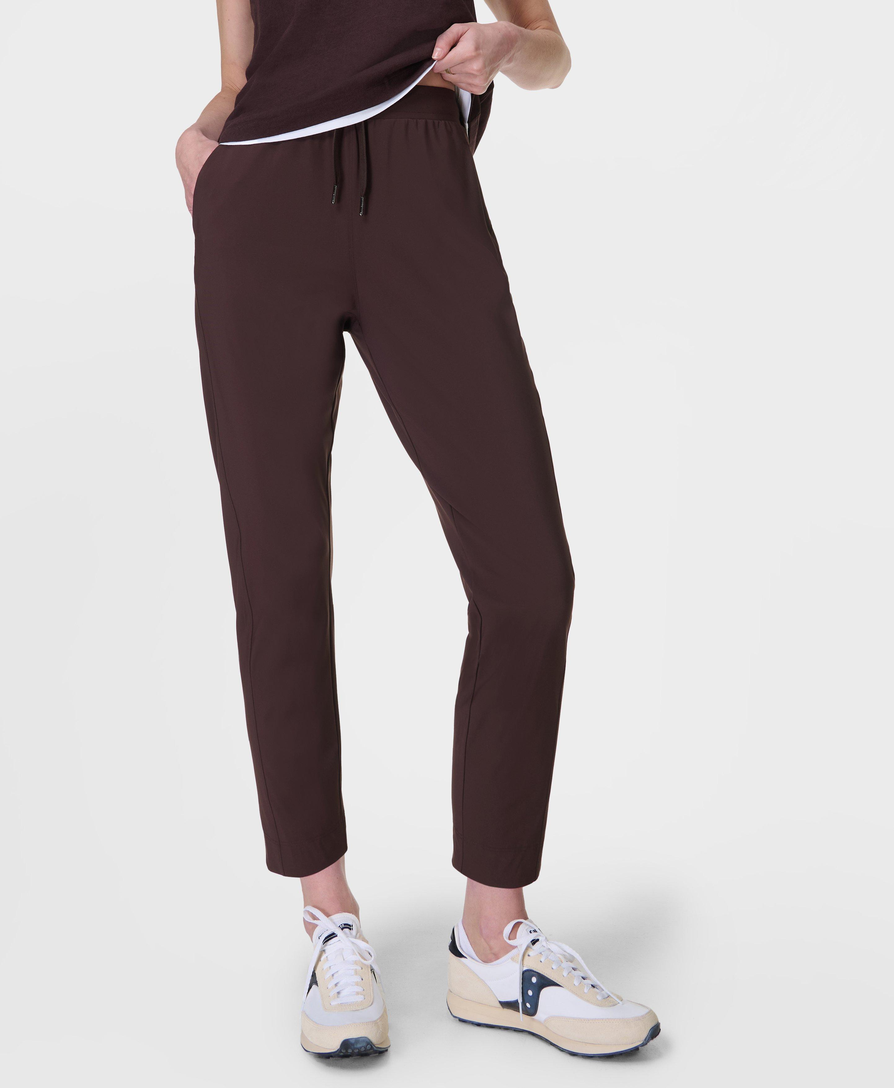 Explorer Trousers - Sable Brown | Women's Trousers & Yoga Pants | Sweaty Betty | Sweaty Betty UK