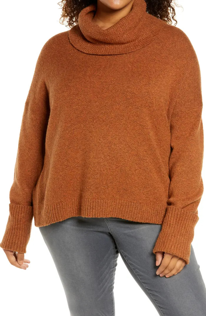 Drape Turtleneck Sweater | Nordstrom