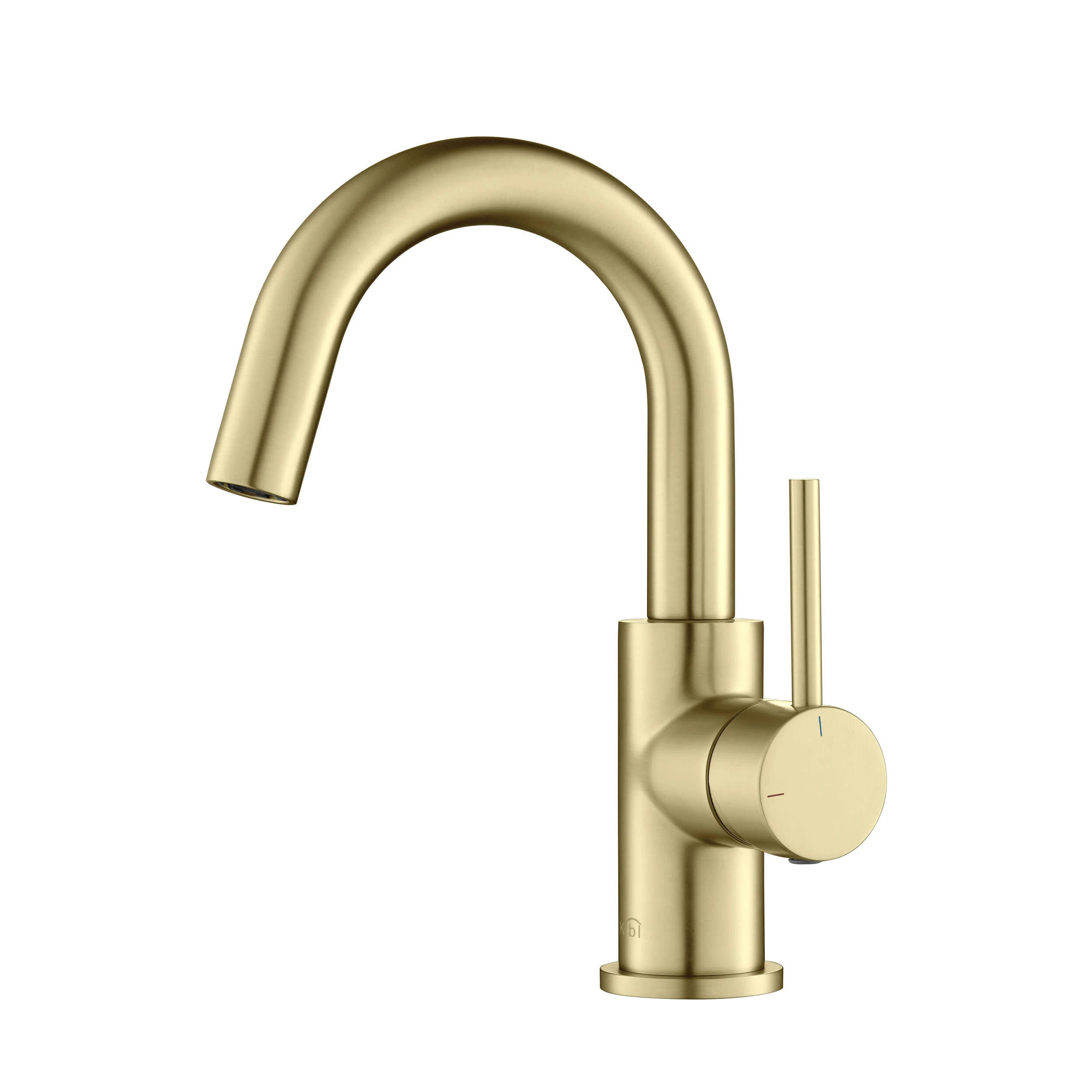 KIBI Circular Single Hole Bathroom Faucet with Drain Assembly & Reviews | Wayfair | Wayfair North America
