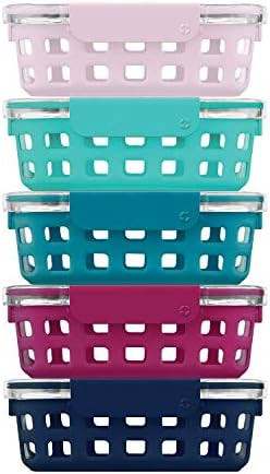 Ello Duraglass Glass Food Storage Meal Prep Containers - Glass Food Storage Meal Prep Bowls with ... | Amazon (US)