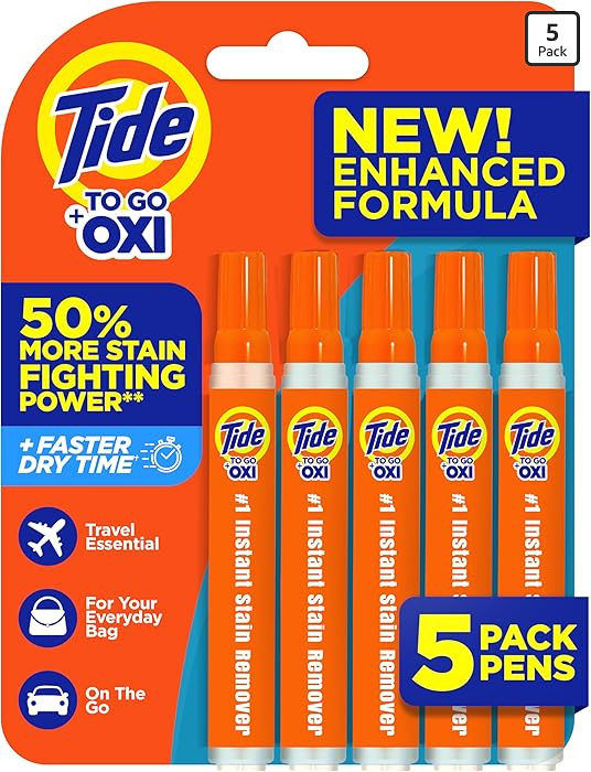 Tide Stain Remover for Clothes, Tide To Go Pen, Instant Stain & Spot Remover for Clothes, Travel ... | Amazon (US)