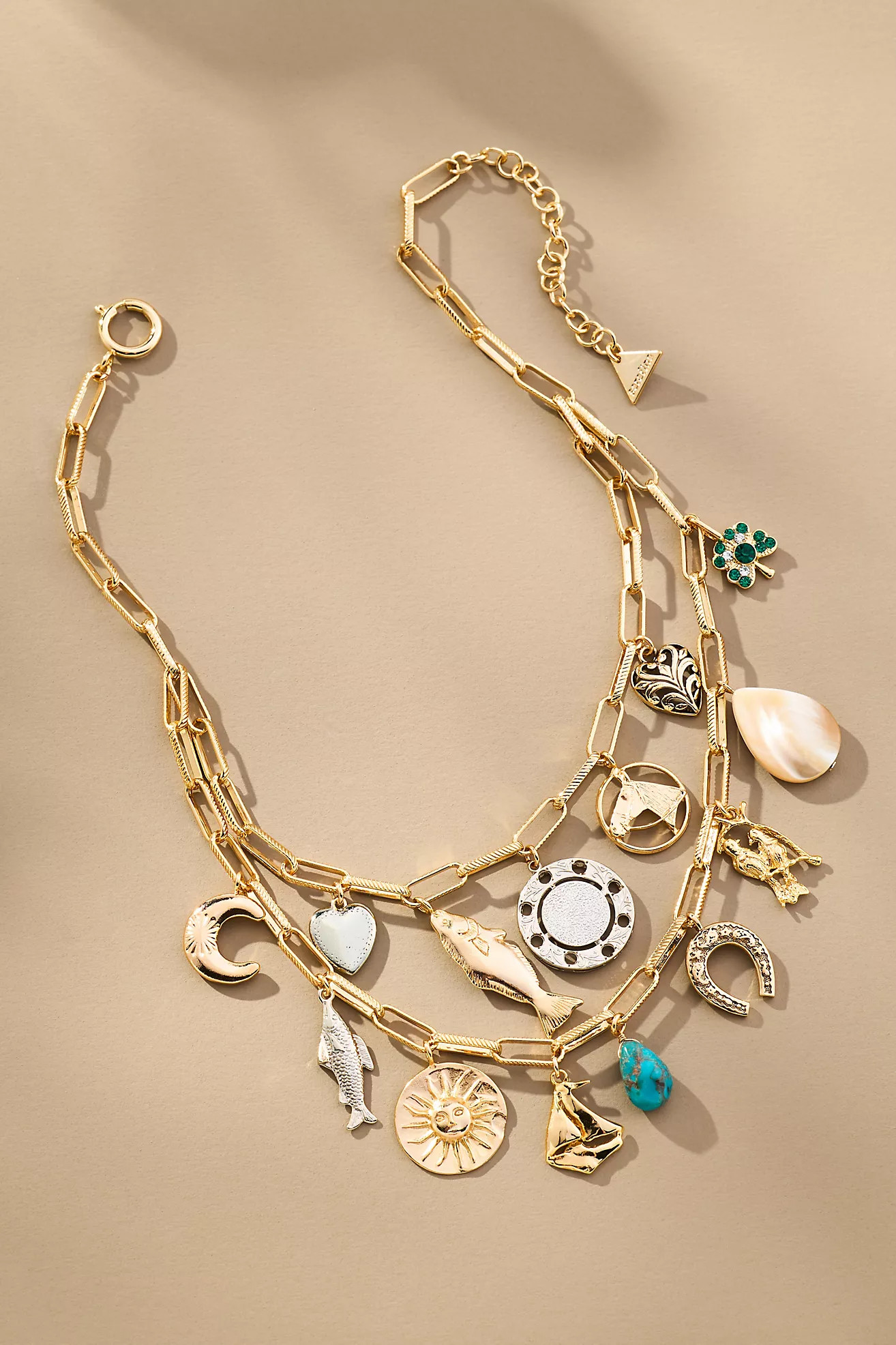 Coastal Cowgirl Charm Necklace | Anthropologie (US)