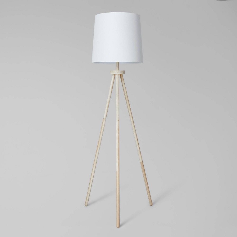 Tripod Floor Lamp (Includes LED Light Bulb) Natural - Pillowfort | Target
