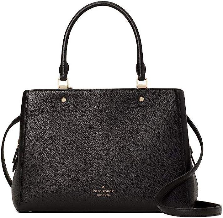 Kate Spade Leila Medium Triple Compartment Satchel Crossbody Bag Purse Handbag | Amazon (US)