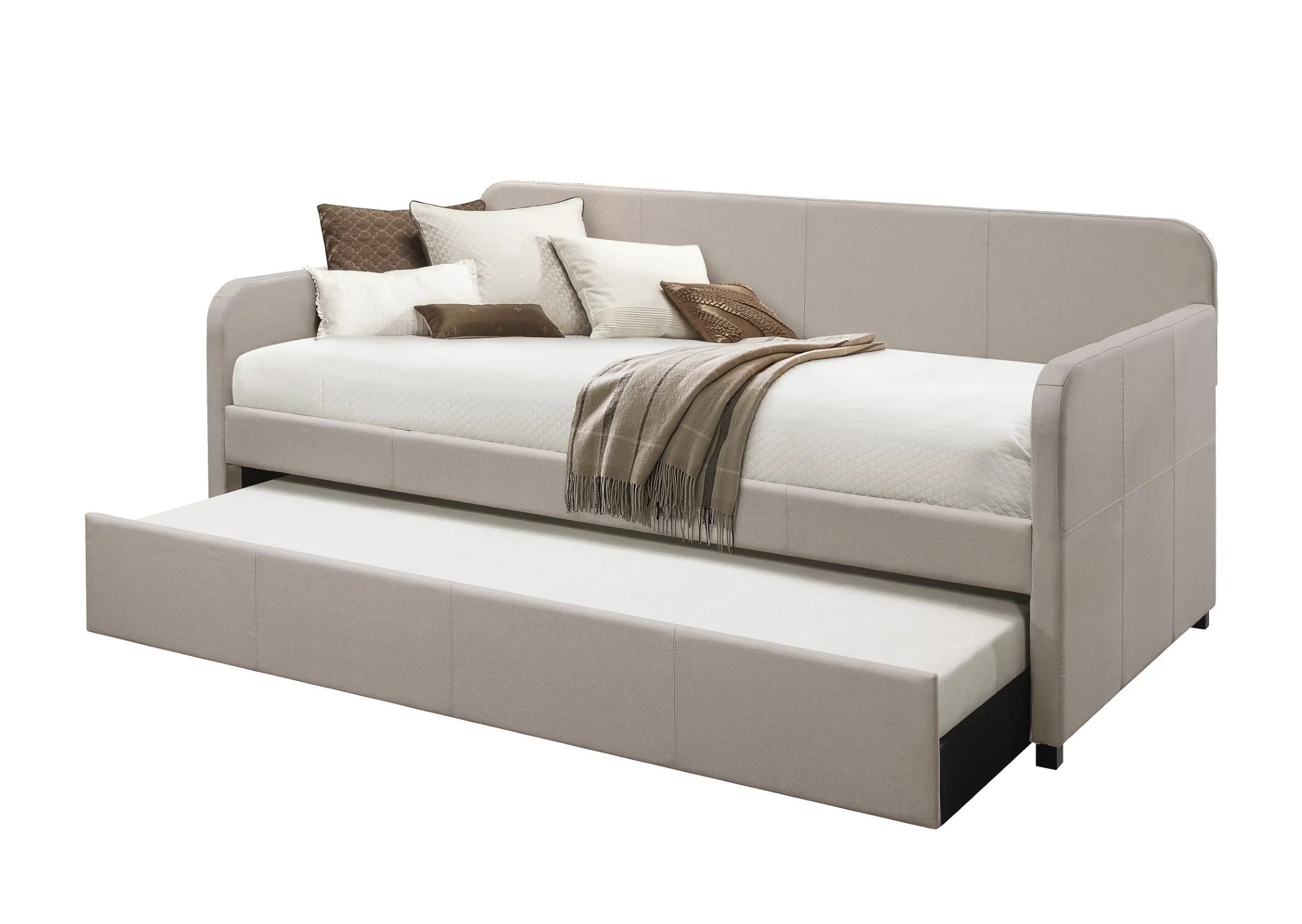 Ruggiero Upholstered Daybed with Trundle | Wayfair North America