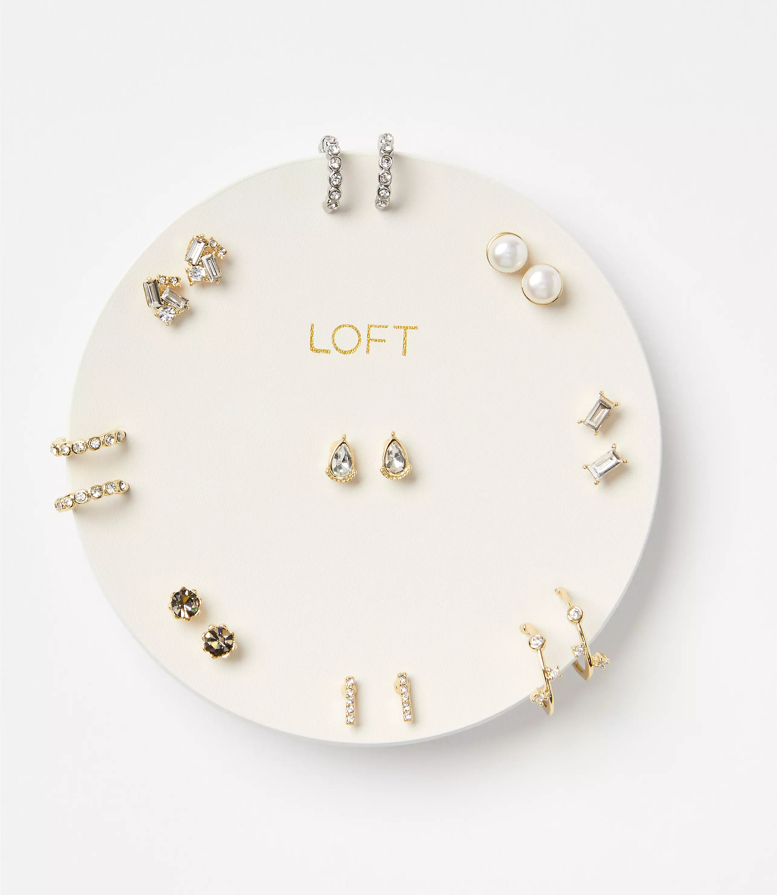 Huggie Stud Earring Set | LOFT
