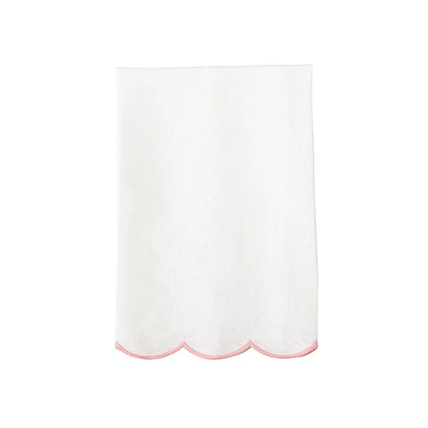 New! Blush Scallop Tea Towel | Caitlin Wilson Design
