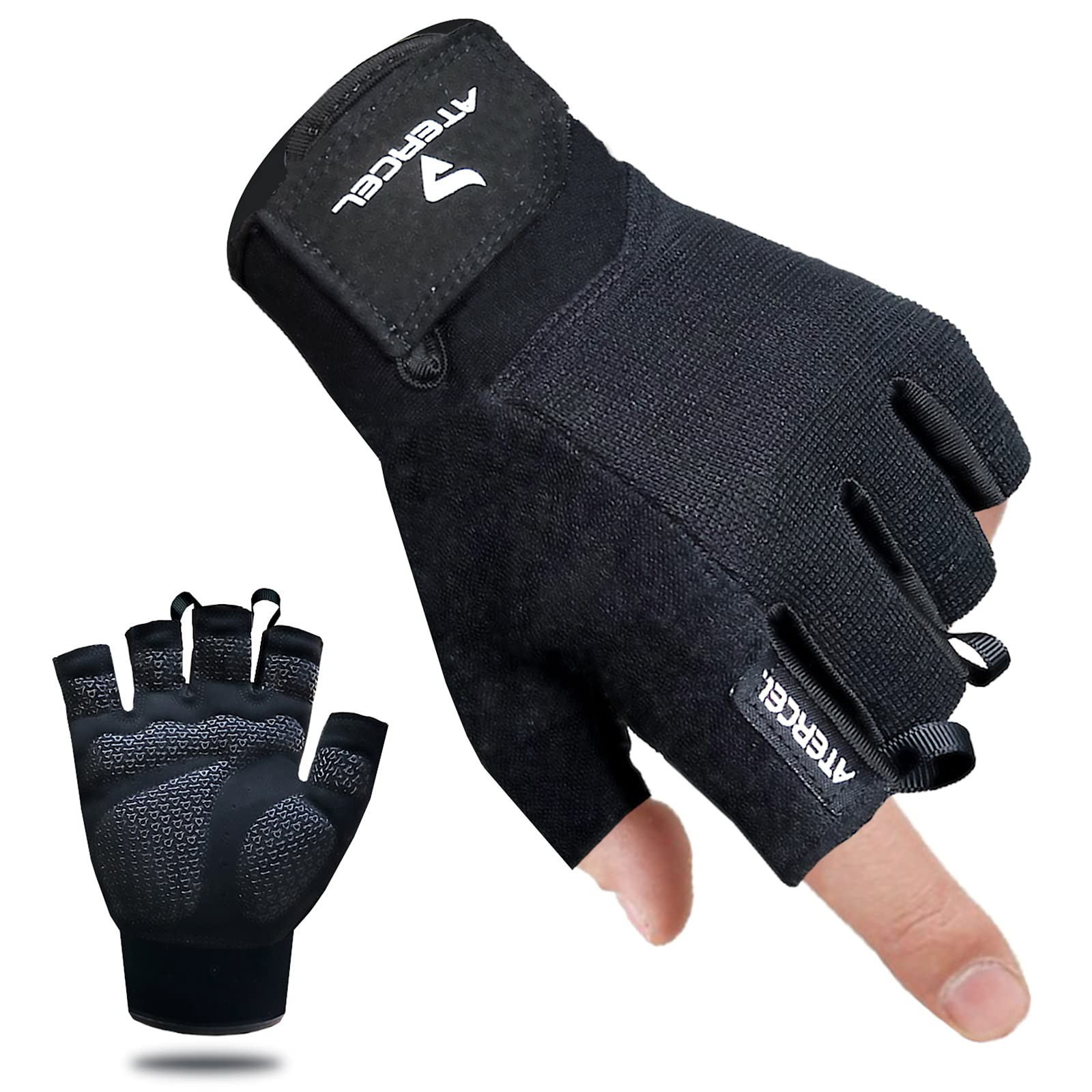 ATERCEL Workout Gloves for Men and Women, Exercise Gloves for Weight Lifting, Cycling, Gym, Train... | Amazon (US)