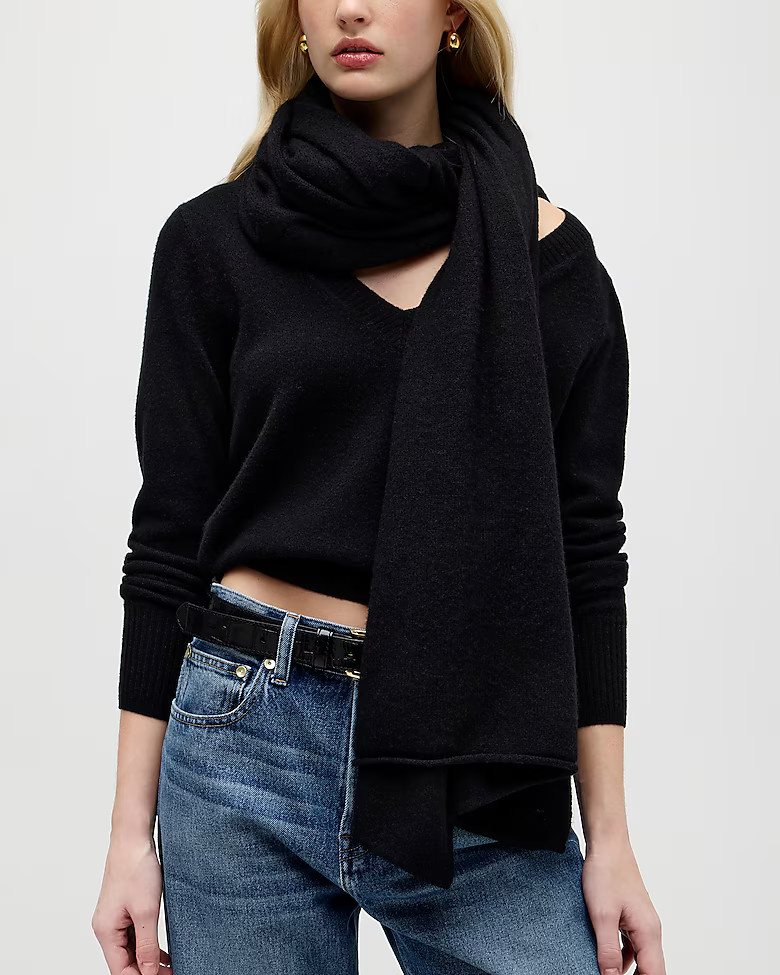 Oversized cashmere wrap | J. Crew US