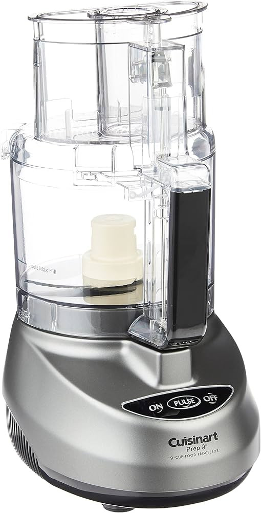 Cuisinart DLC-2009GMAMZ Prep 9-Cup Food Processor, Gun Metal | Amazon (US)