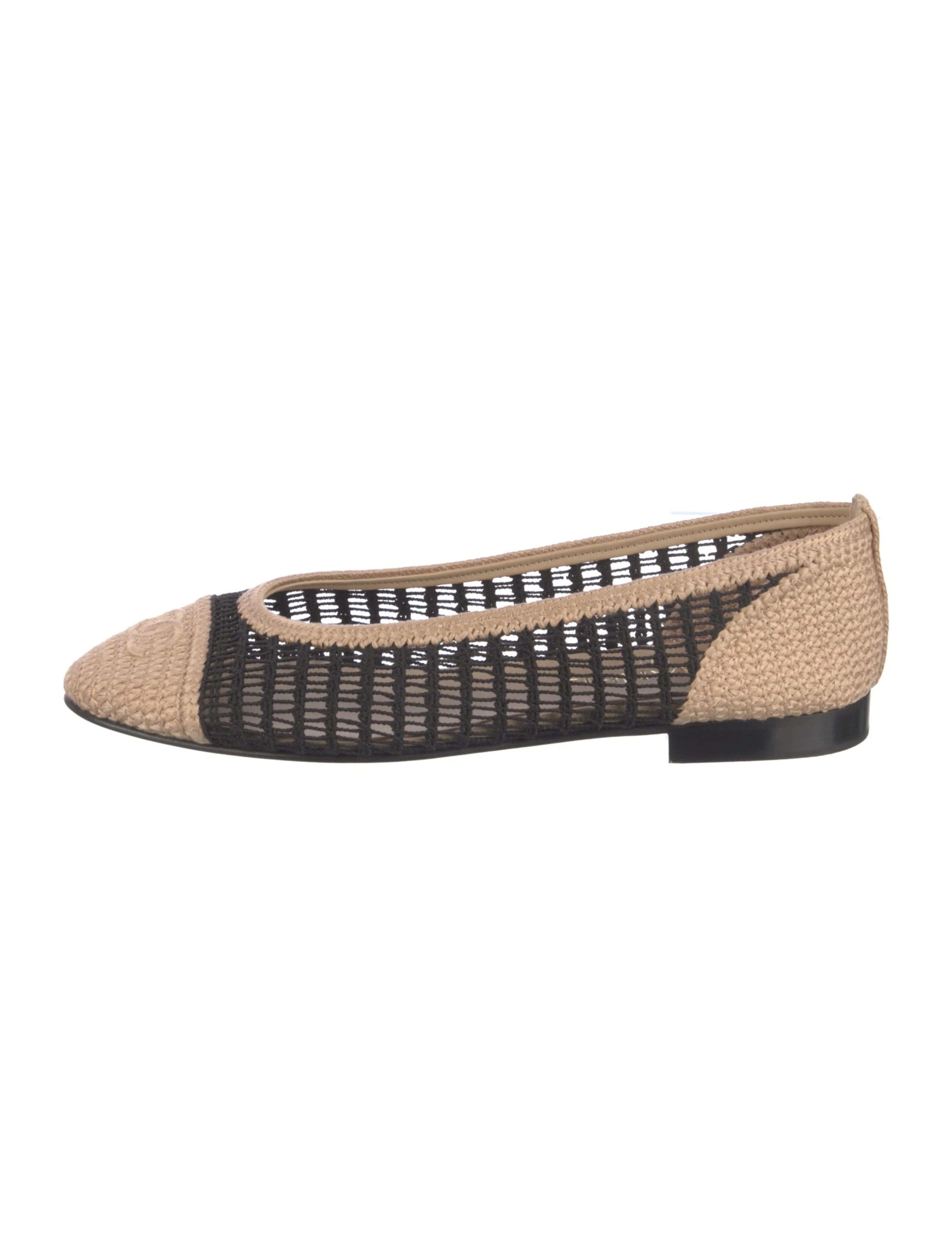 Interlocking CC Logo Flats | The RealReal