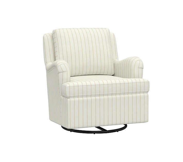 Chris Loves Julia Swivel Glider | Pottery Barn Kids