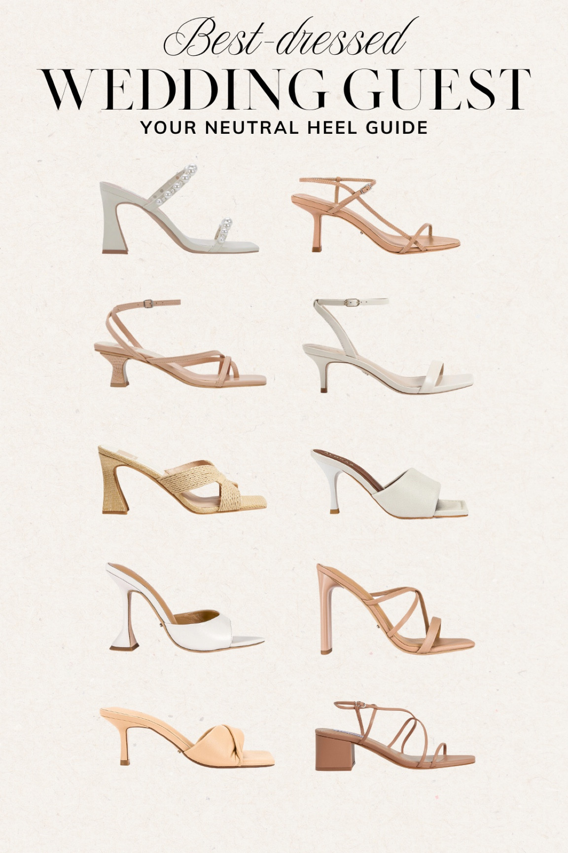 Spring Wedding Guest Shoes | spring wedding guest attire, wedding guest shoes, wedding guest heels, spring heels, spring heel, spring sandals, heel sandals, neutral heels, neutral heel sandals, neutral heel, strappy heels



#LTKwedding #LTKshoecrush #LTKSeasonal