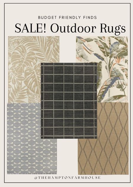 Porch and patio! Outdoor rugs! SALE!

#LTKStyleTip #LTKSeasonal #LTKFindsUnder100