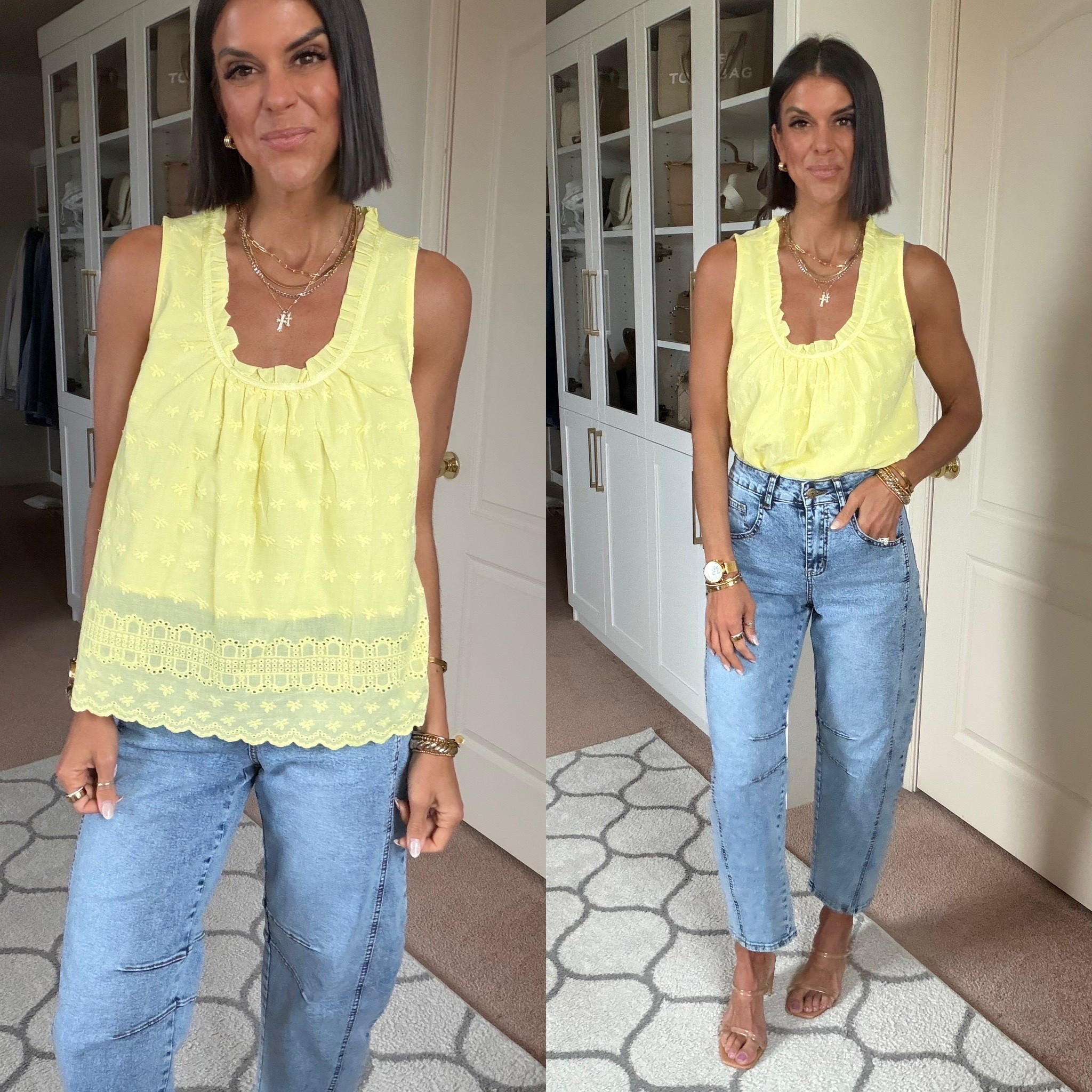 New Amazon finds! I’m 5’5 and in size small Xs in jeans

#LTKSeasonal