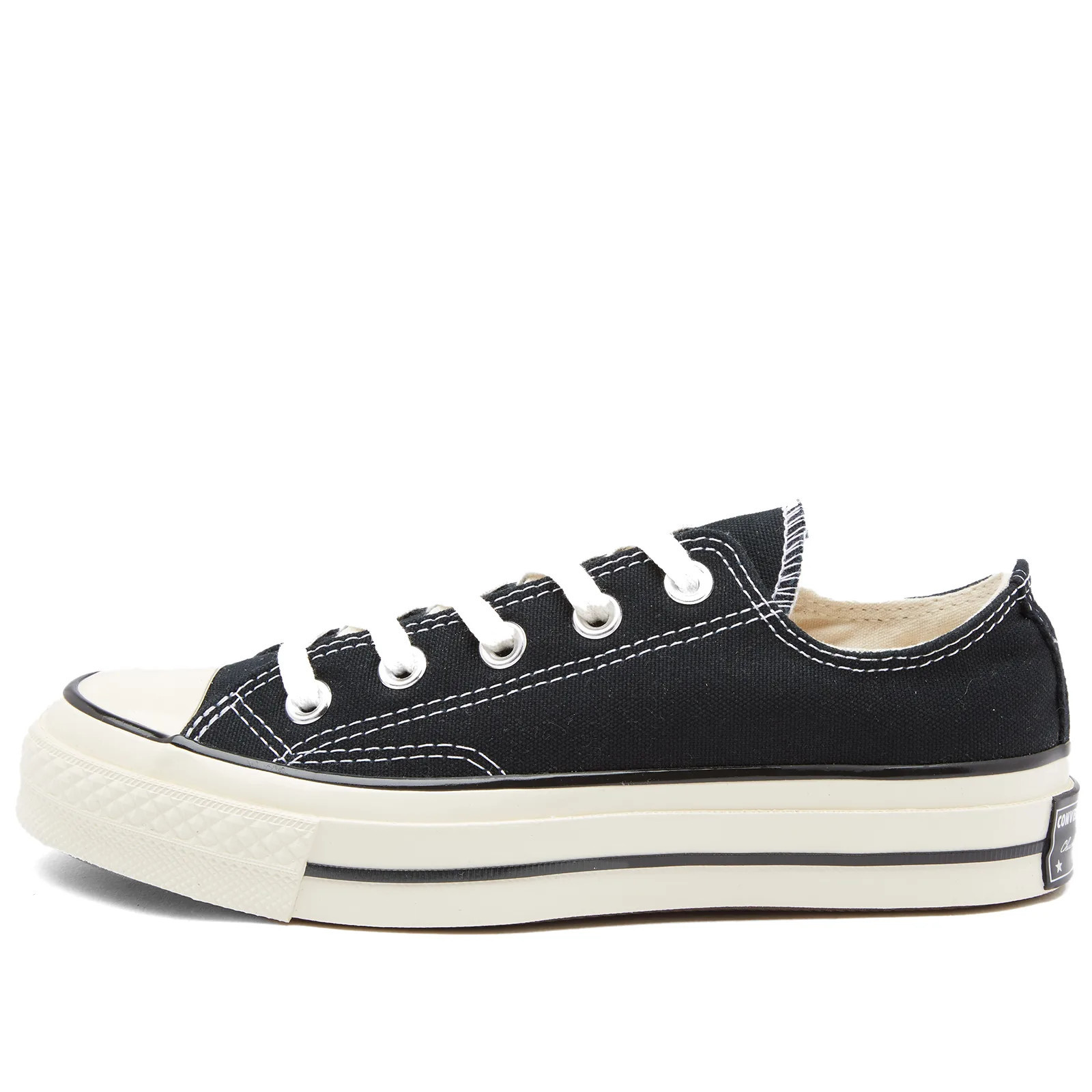 Converse Chuck Taylor 1970s Ox Sneakers in Black/Egret, Size UK 7 | END. Clothing