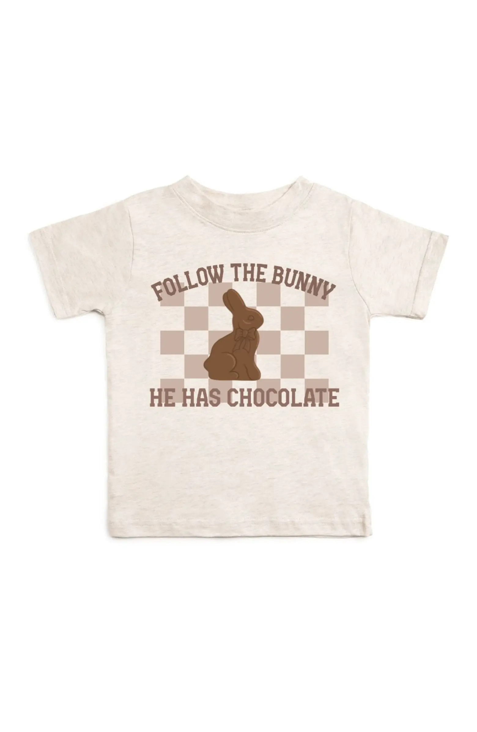 Easter Chocolate Bunny Short Sleeve T-Shirt | Nordstrom
