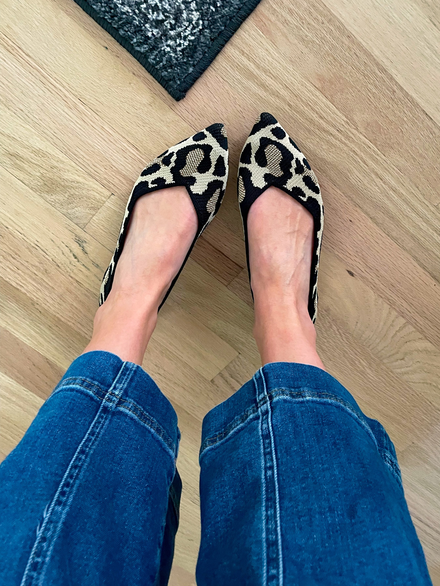 Favorite leopard print flats 🫶🏻 

Knit flats comfy flats rothys shoes footwear 

#LTKworkwear #LTKshoecrush #LTKstyletip