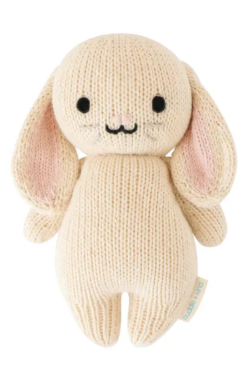 cuddle+kind Baby Bunny Stuffed Animal in Beige at Nordstrom | Nordstrom