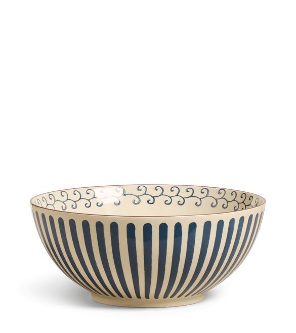 Kintaro Serving Bowl – Indigo | OKA UK