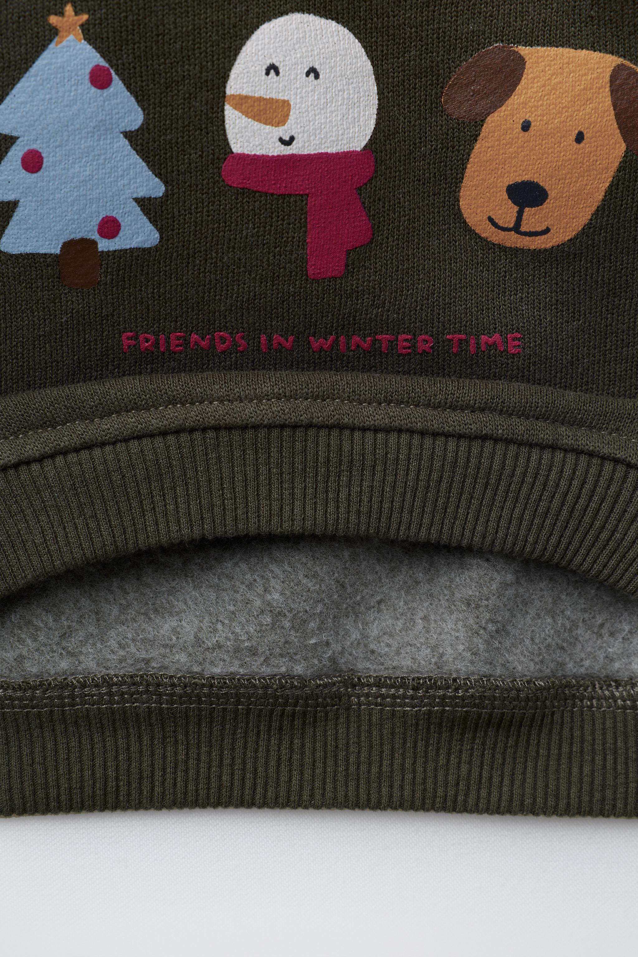 SWEATSHIRT WITH VARIOUS PRINTS | Zara US