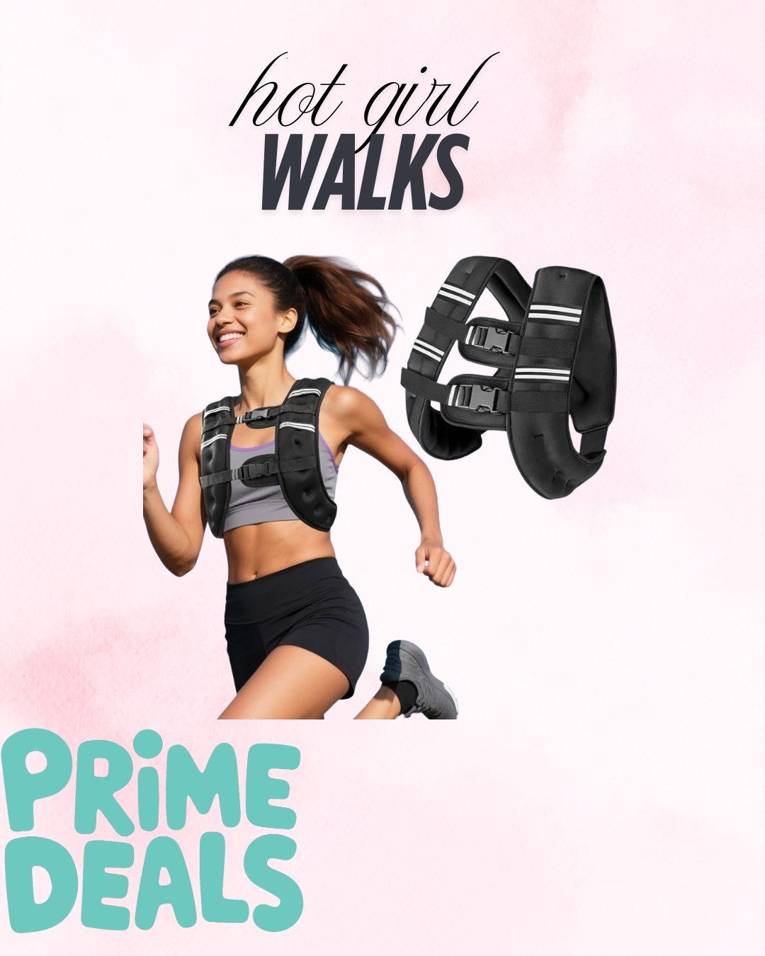 Weighted Vest with Two Adjustment Straps for Men Women, 8lbs/12lbs/16lbs/20lbs Weight Vest with Reflective Stripes for Workout, Strength Training, Running, Fitness, Muscle Building, Weight Loss

#LTKSaleAlert #LTKActive #LTKU