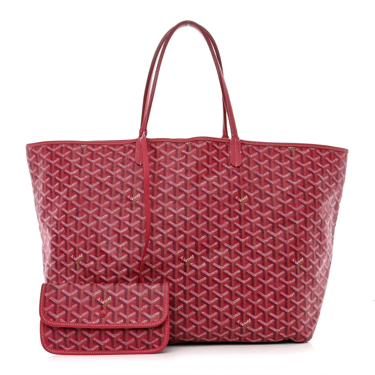 Goyardine Saint Louis GM Red | FASHIONPHILE (US)