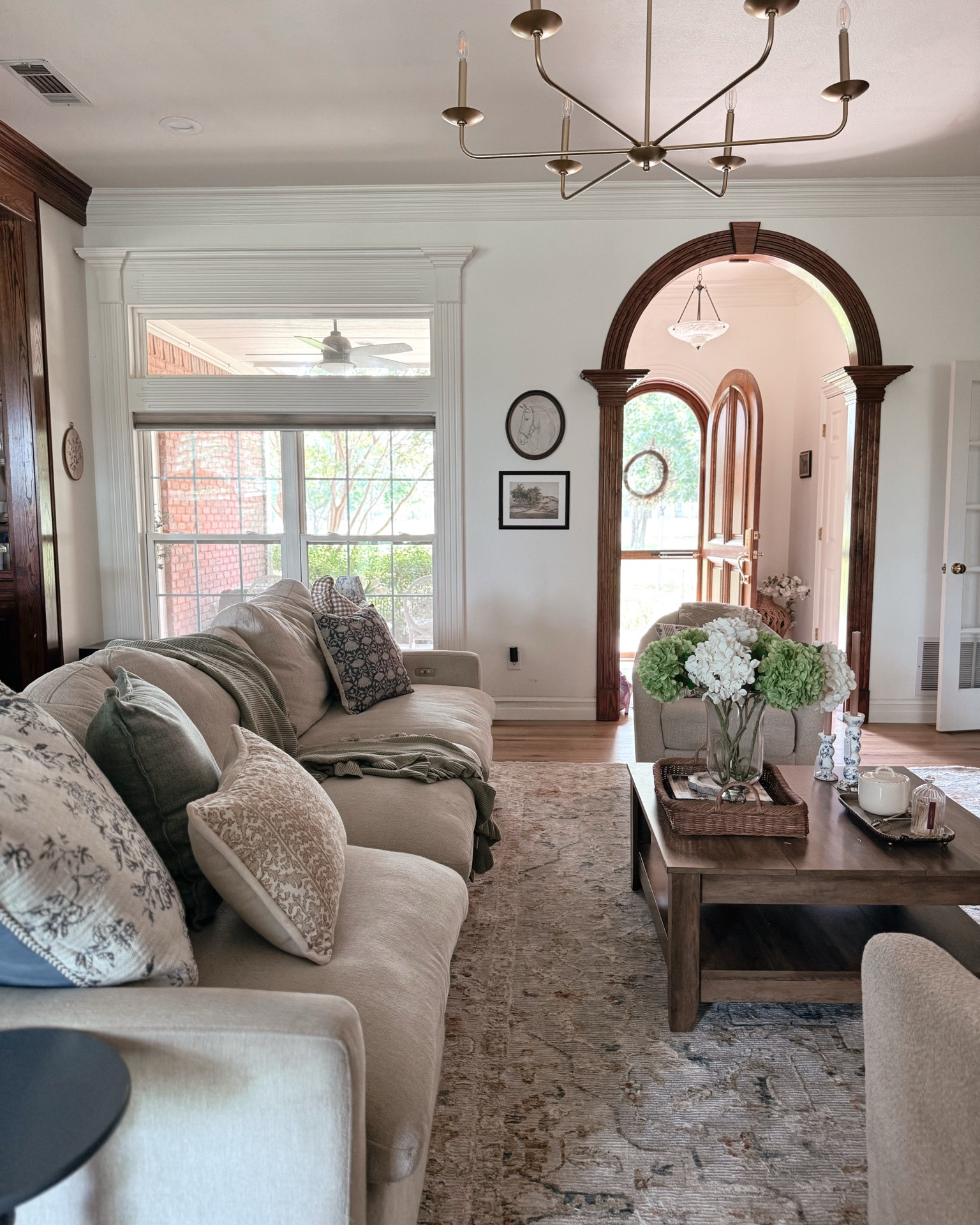 Cottage inspired living room // Nancy myers // Ralph Lauren aesthetic // throw pillows // target home decor // coffee table decor // swivel accent chairs //

#LTKHome
