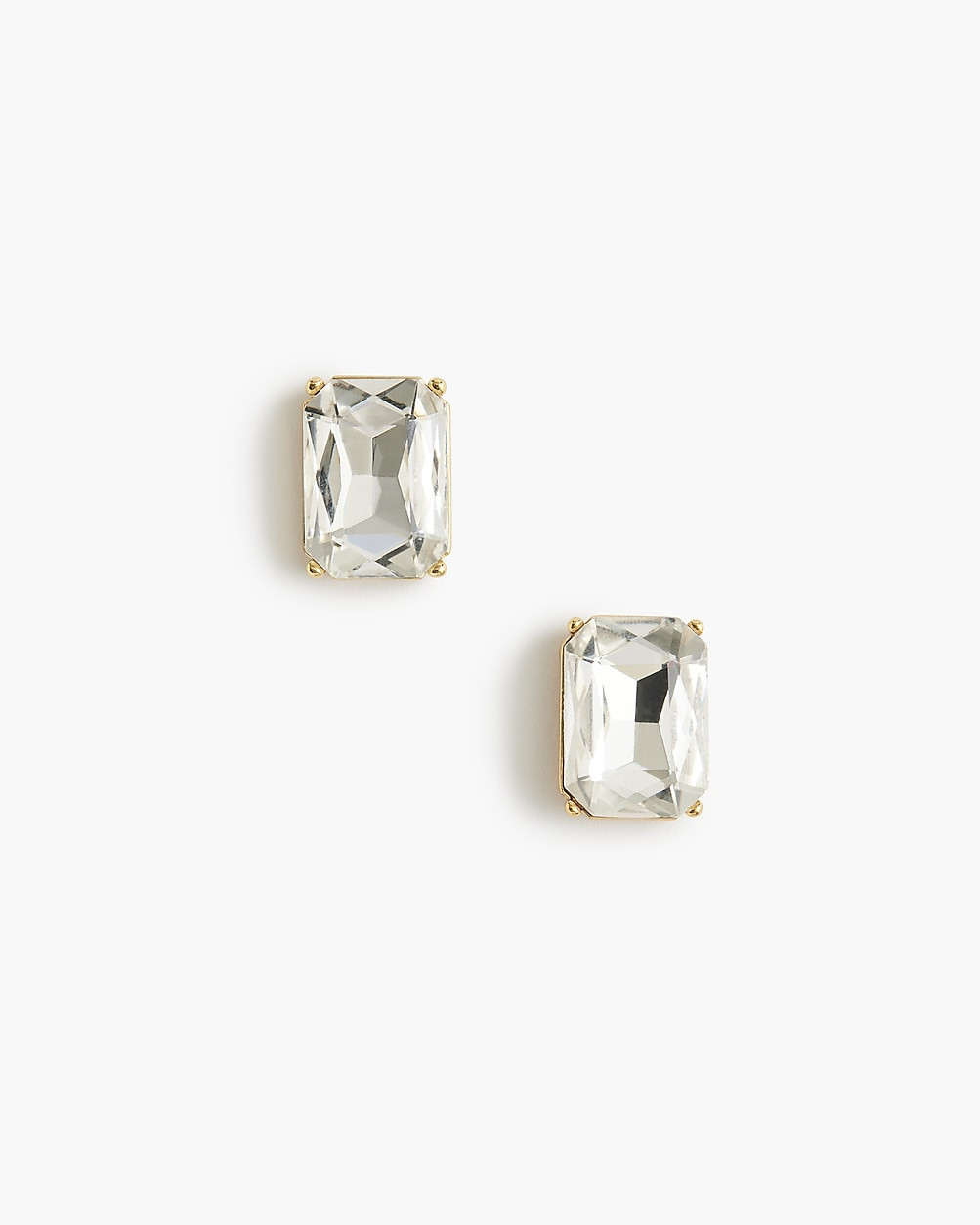 Crystal stud earrings | J.Crew Factory