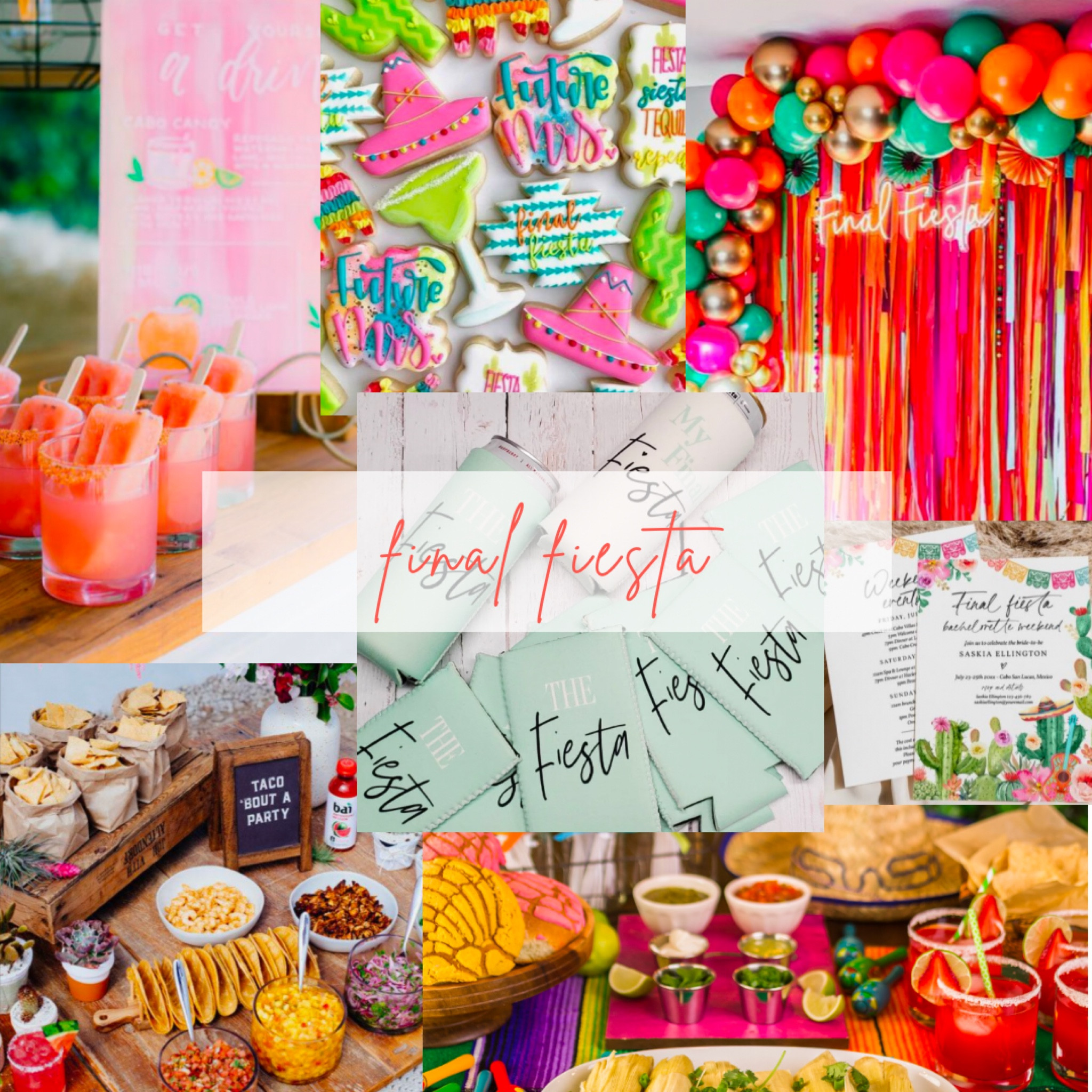 Final fiesta decor Inspo 🌮

fiesta bride, last fiesta, bachelorette favors, bachelorette weekend, she found her main squeeze, bridesmaid gifts, sombrero party hats, Cabo bachelorette trip, cinco de mayo party decor

#LTKFind #LTKunder50 #LTKwedding