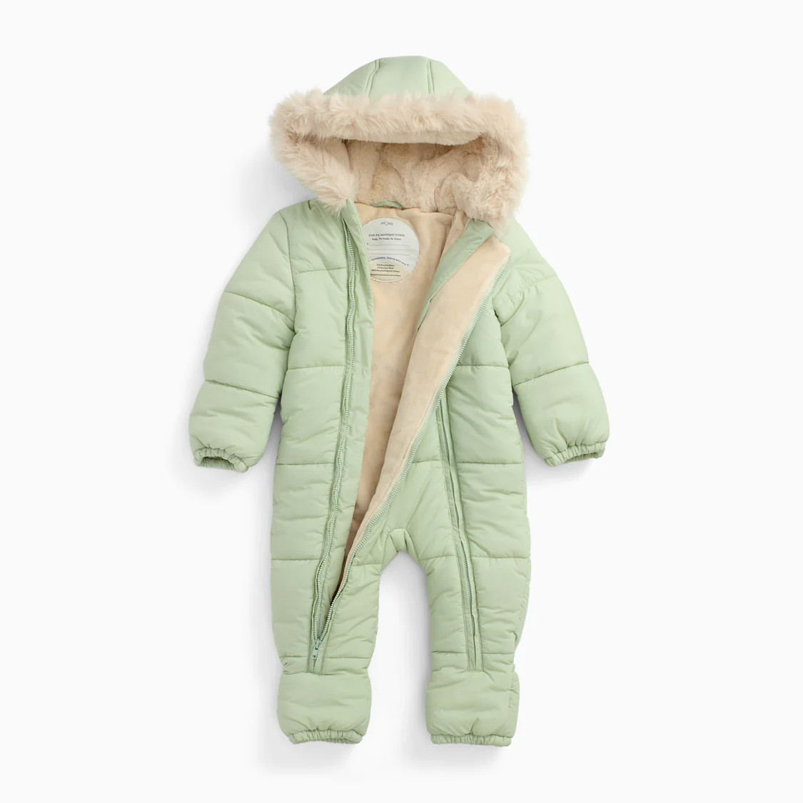 Recycled Padded Snowsuit | Baby Mori