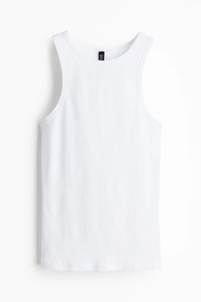 Ribbed Tank Top | H&M (US + CA)