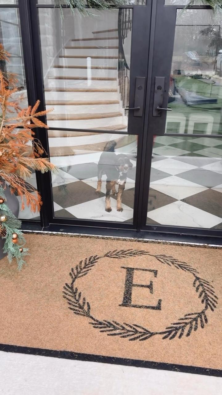 Favorite Etsy purchase ever! This personalized door mat comes is lots of different sizes and is amazing quality! 💯🤌