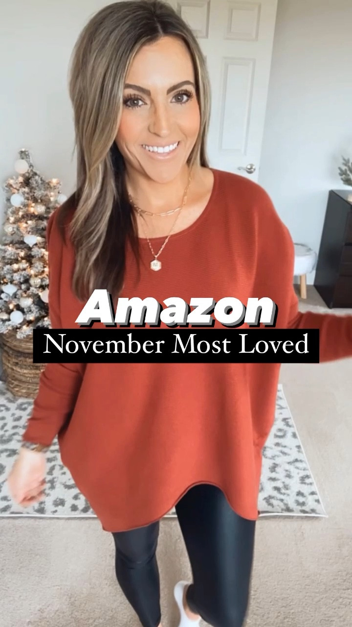 Amazon November Most loved. I’m wearing size small in everything. 

#LTKstyletip #LTKVideo #LTKshoecrush