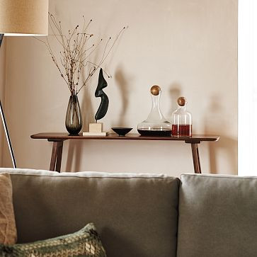 Glass Decanter with Wood Stopper | West Elm (US)