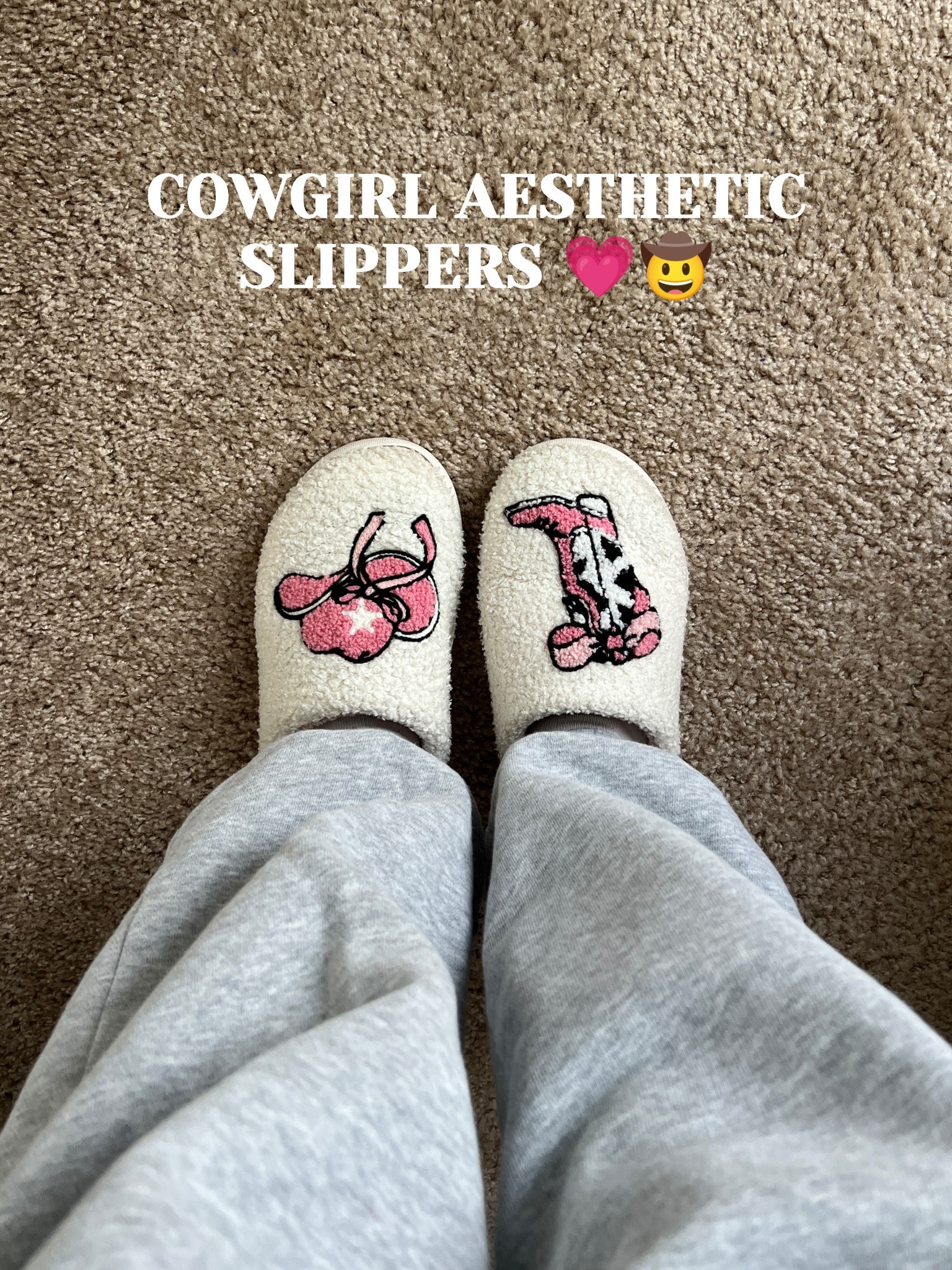 Got these cute slippers for Christmas! Love the girly cowgirl vibes 💗🤠

Ig: @jkyinthesky

#cowgirl #aesthetic #aestheticstyle #summerstyle #springstyle #itgirlstyle #thatgirlstyle #coolgirlstyle 

#LTKStyleTip #LTKFindsUnder50 #LTKShoeCrush