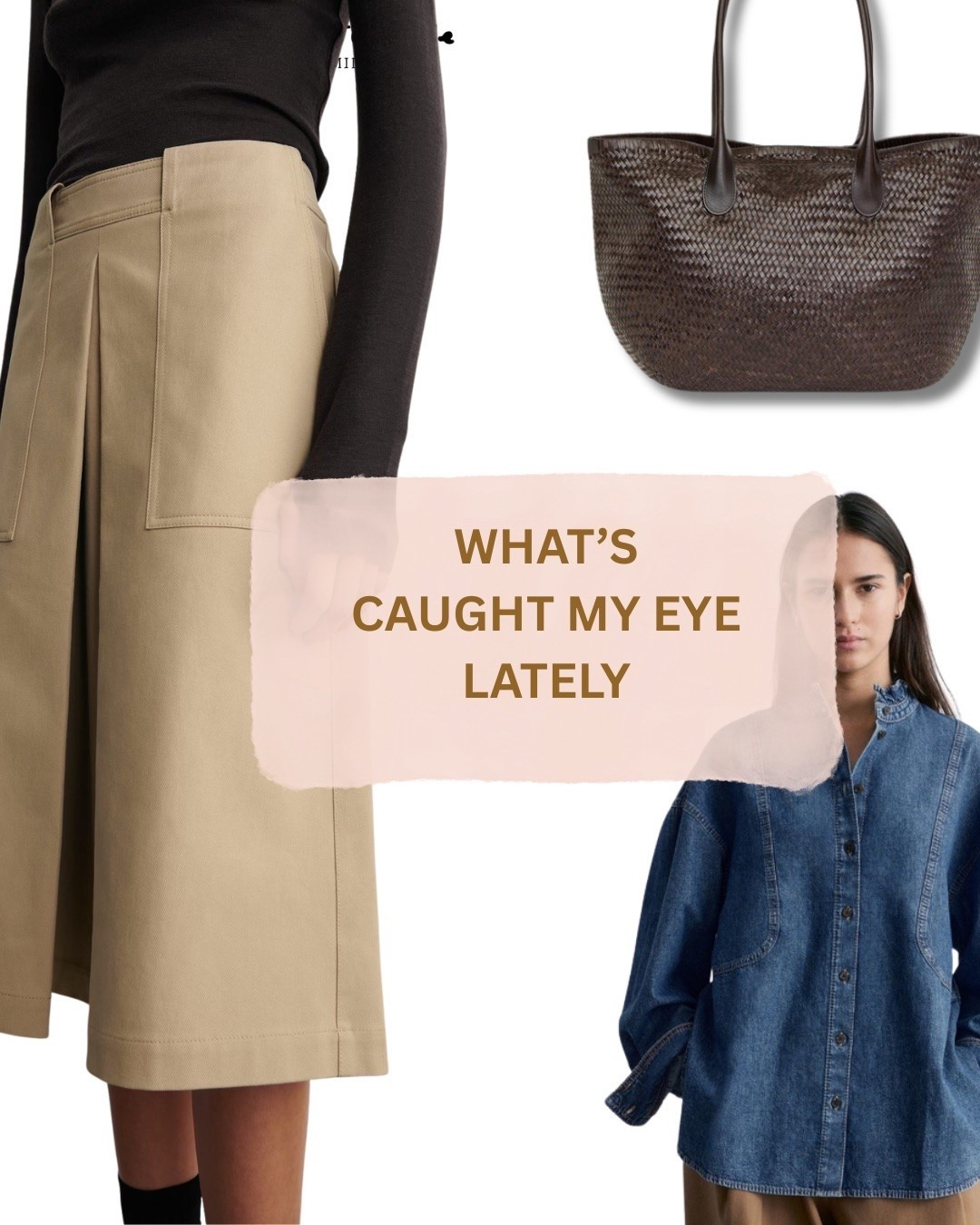 A few pieces that caught my eye this week — modern, wearable and easy to slot into your wardrobe 🤎

Sizing: I wear a 10 in the Aligne top. COS, Oroton and & Other Stories are true to size.


#LTKover50style #LTKaustralia #LTKstyletip