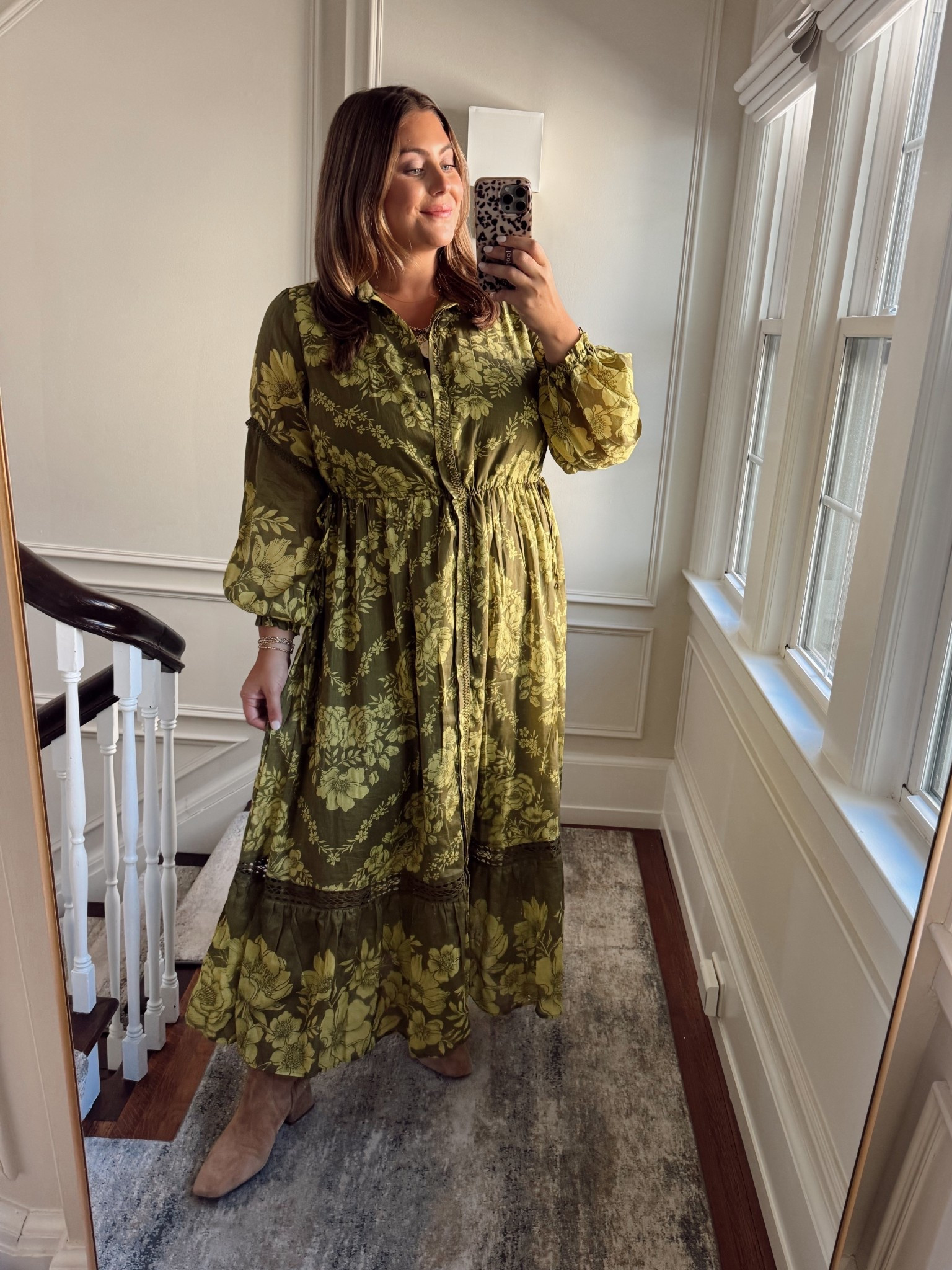 Wearing size 1X in dress - fall dress, winter dress, family photo outfit, holiday outfit. 

#LTKSeasonal #LTKPlusSize #LTKStyleTip