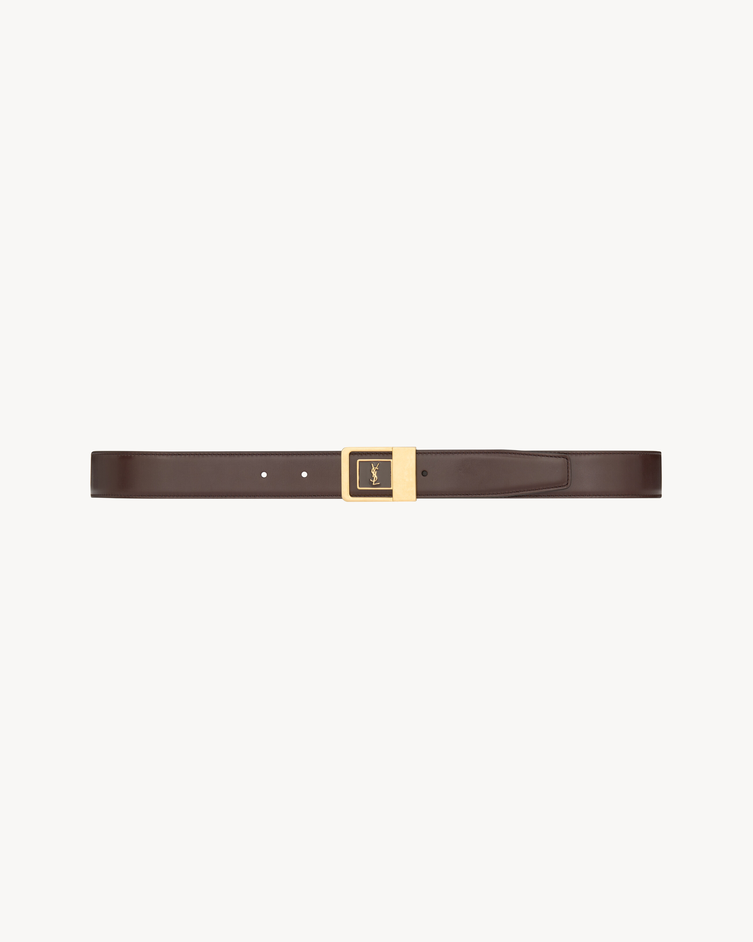 LA 66 belt in smooth leather | Saint Laurent Inc. (Global)