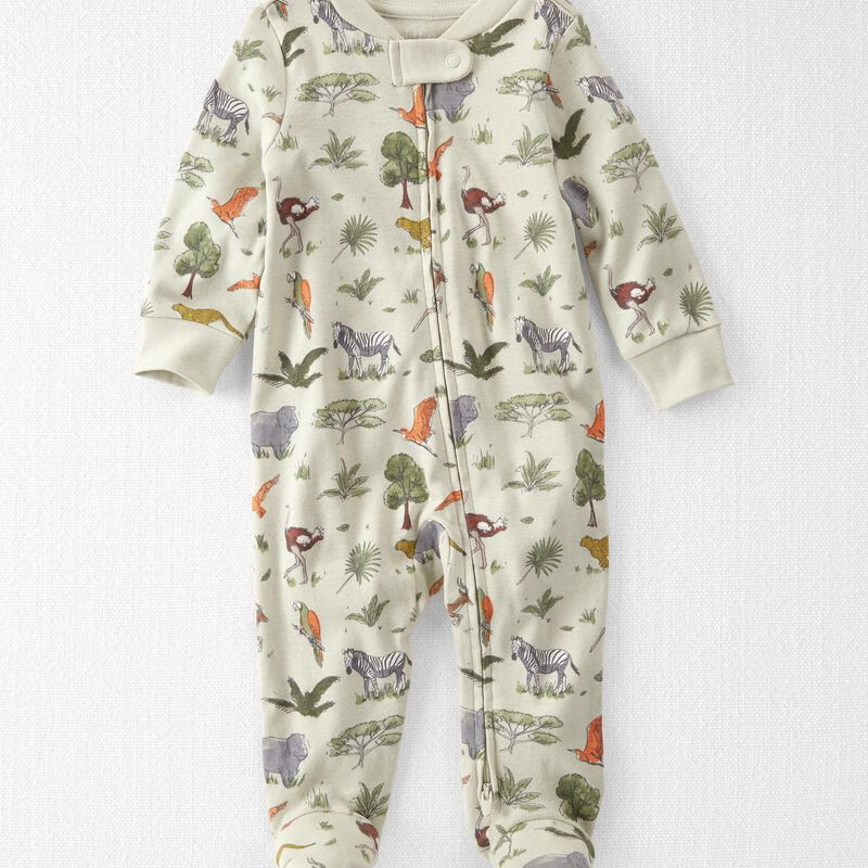 Organic Cotton Savanna Print Sleep & Play | Carter's