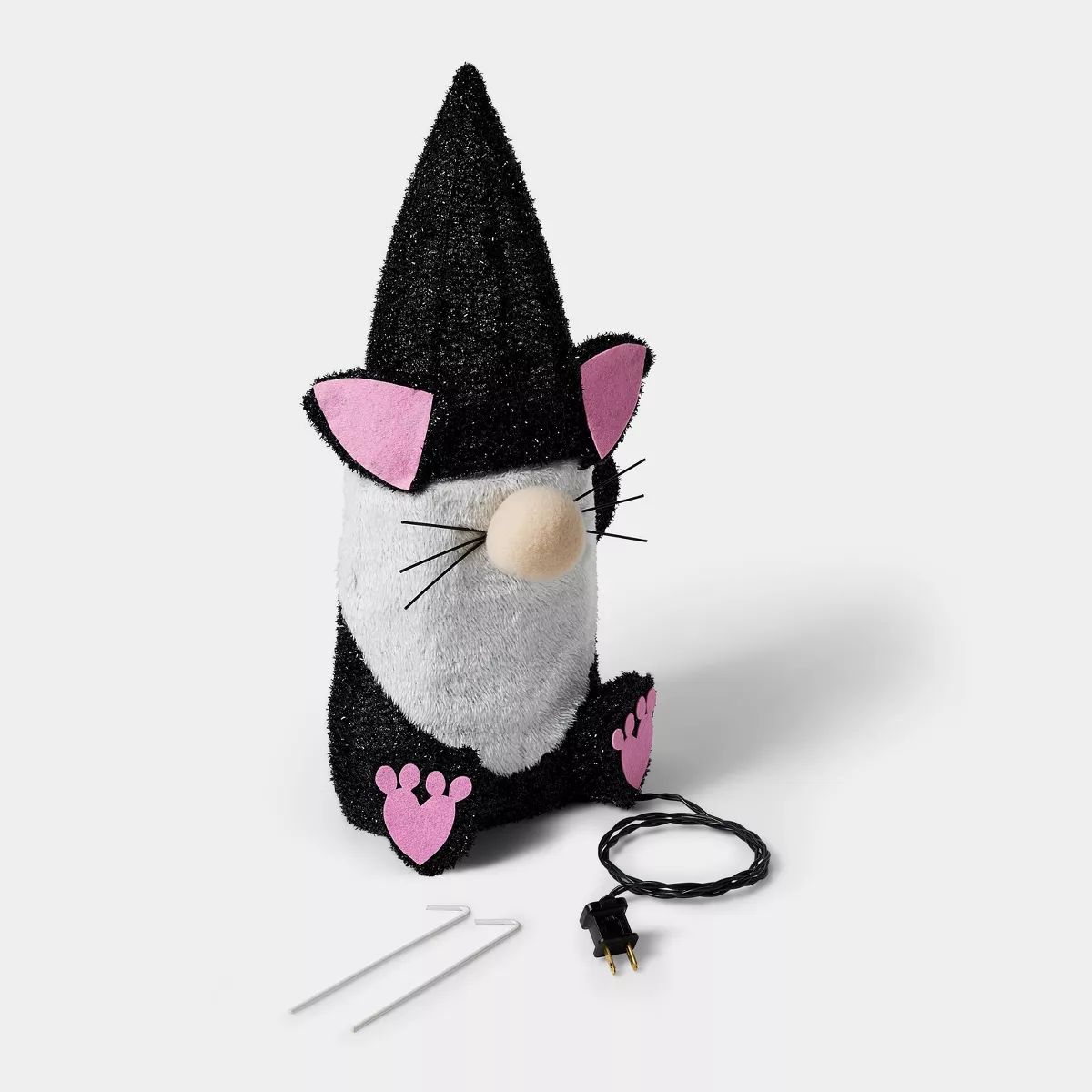 18.5" Incandescent Cat Gnome Halloween Novelty Sculpture Light - Hyde & EEK! Boutique™ | Target